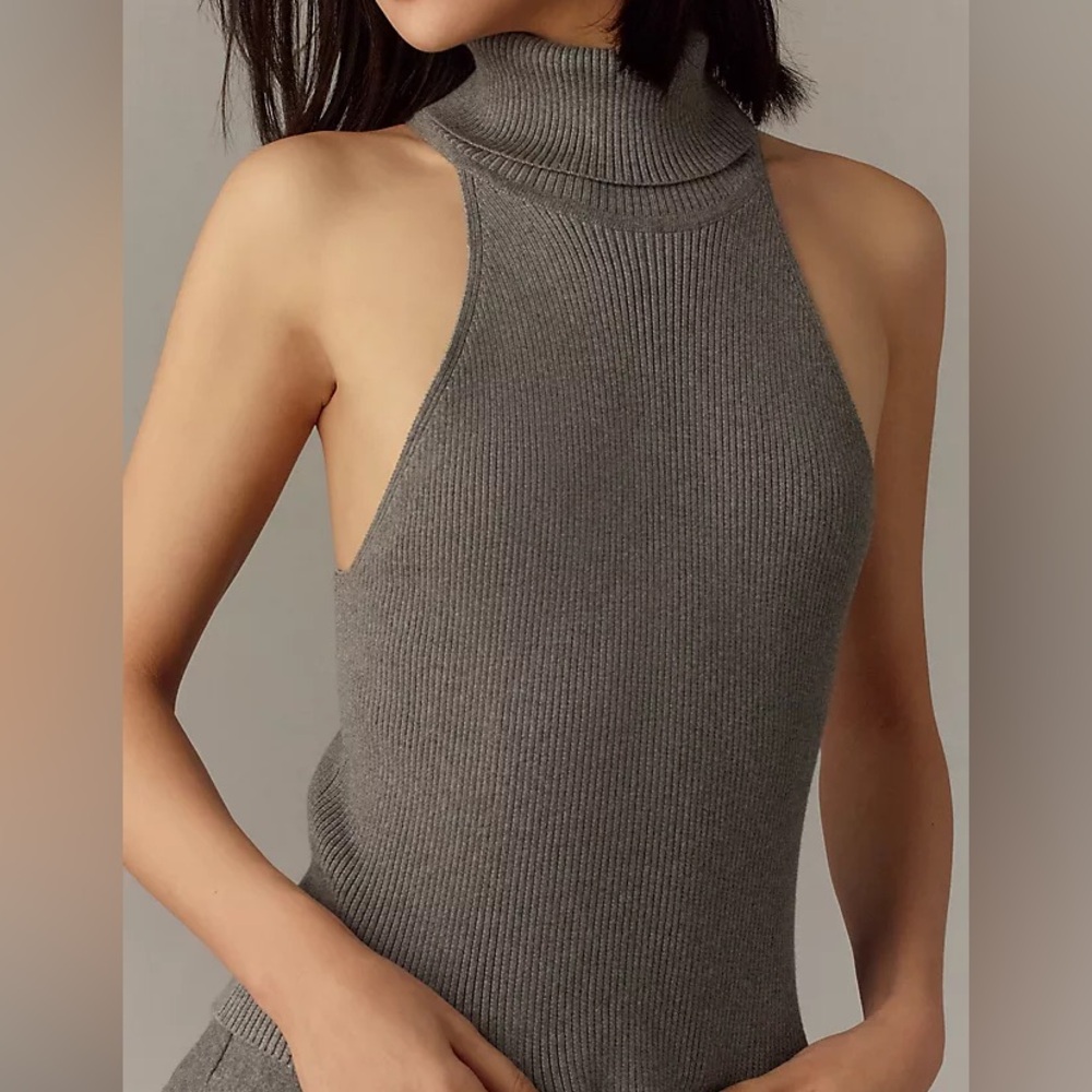 Anthropologie Pilcro Turtleneck Sweater Tank